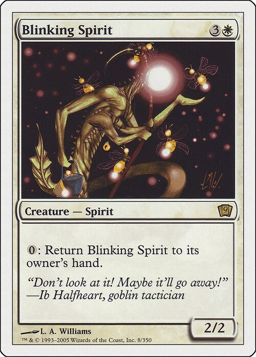 Blinking Spirit Card Front