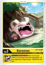 Koromon BT12-003