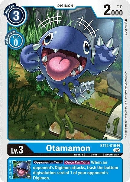 Otamamon Card Front
