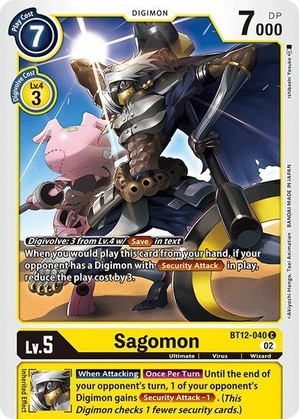 Sagomon Card Front