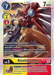 RizeGreymon BT12-042