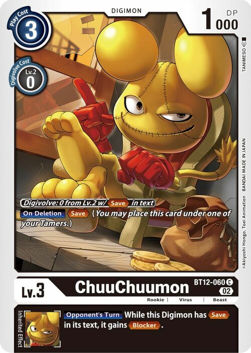 ChuuChuumon Card Front