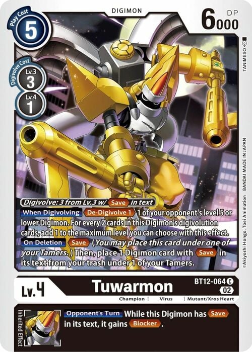 Tuwarmon Card Front