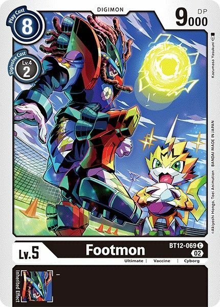Footmon Card Front