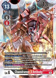 Chaosdramon (X Antibody) BT12-072