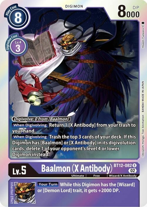 Baalmon (X Antibody) Card Front