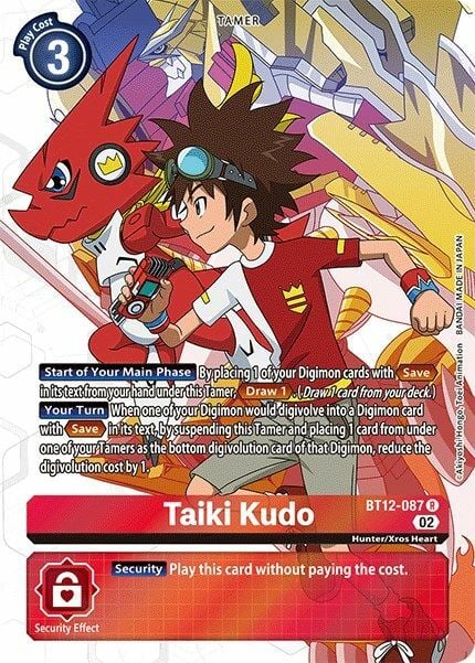 Taiki Kudo Card Front