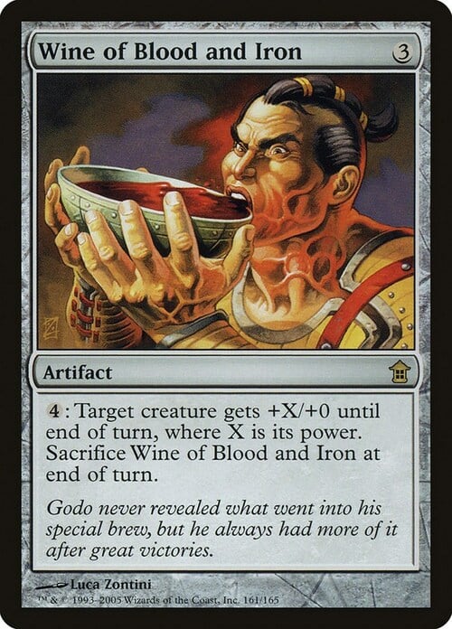 Wine of Blood and Iron Card Front