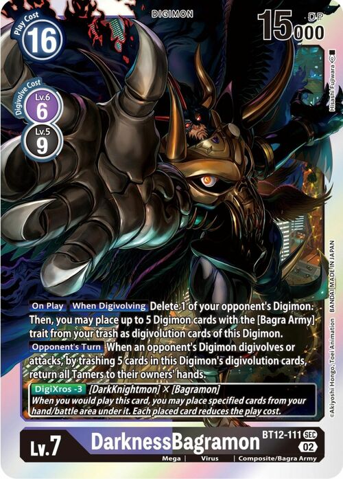 DarknessBagramon Card Front