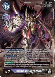 DarknessBagramon · Alternate Art BT12-111P1