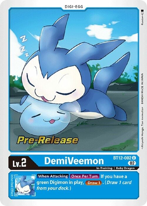 DemiVeemon Card Front