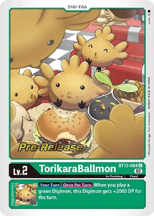 TorikaraBallmon Card Front