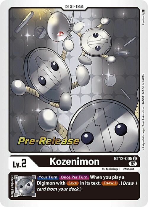 Kozenimon Card Front