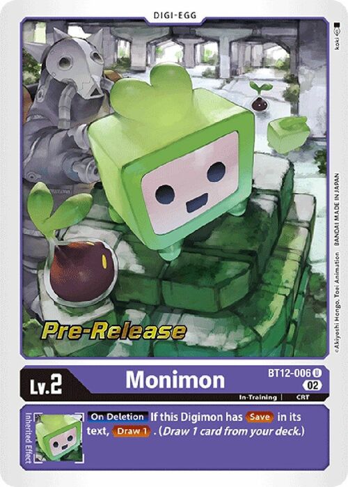 Monimon Card Front