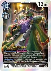 AncientWisemon · Pre-Release Stamped BT12-071