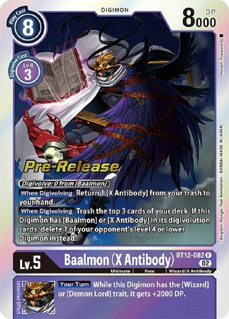 Baalmon (X Antibody) Card Front
