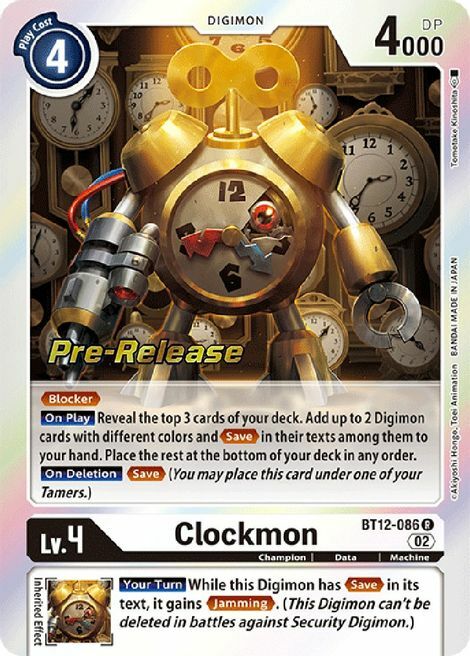 Clockmon Card Front
