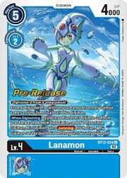 Lanamon · Pre-Release Stamped BT12-024