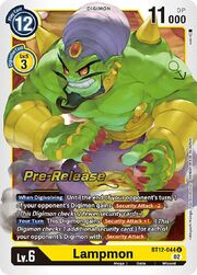 Lampmon · Pre-Release Stamped BT12-044