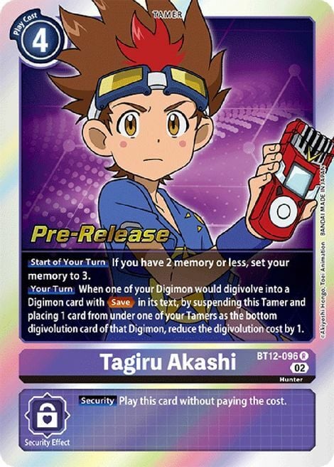 Tagiru Akashi Card Front