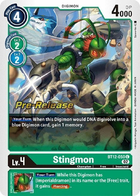 Stingmon Card Front