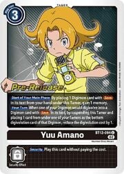 Yuu Amano · Pre-Release Stamped BT12-094