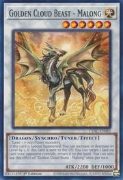 Golden Cloud Beast - Malong · Common 082