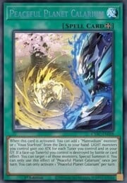 Peaceful Planet Calarium · Secret Rare 058sec