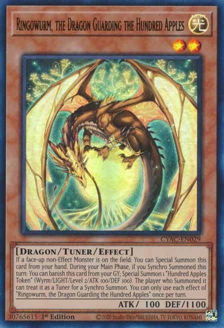 Ringowurm, the Dragon Guarding the Hundred Apples Card Front
