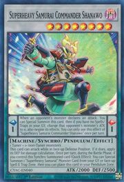 Superheavy Samurai Commander Shanawo · Super Rare 040