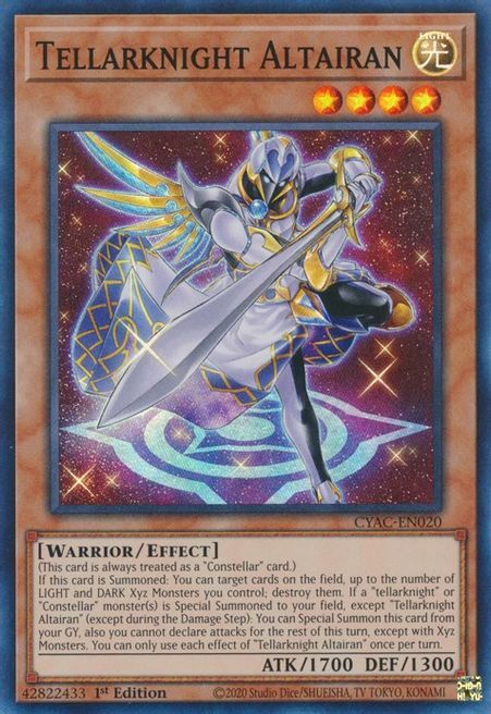 Tellarknight Altairan Card Front