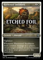 Harnessed Snubhorn