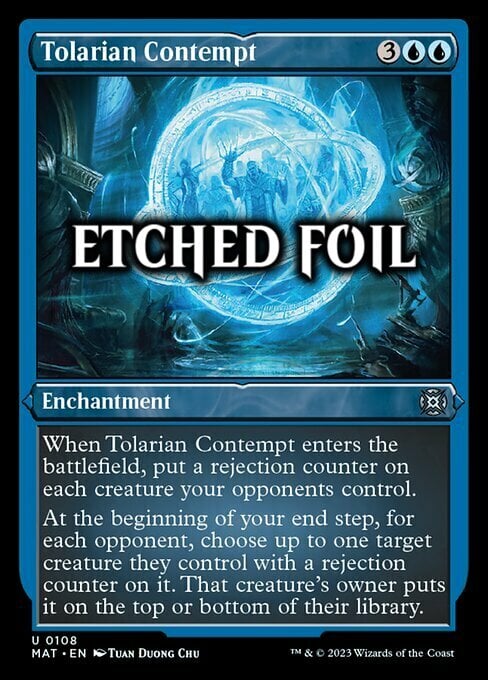 Tolarian Contempt Card Front