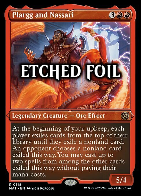 Plargg and Nassari Card Front