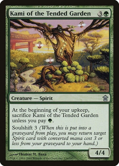Kami of the Tended Garden Card Front