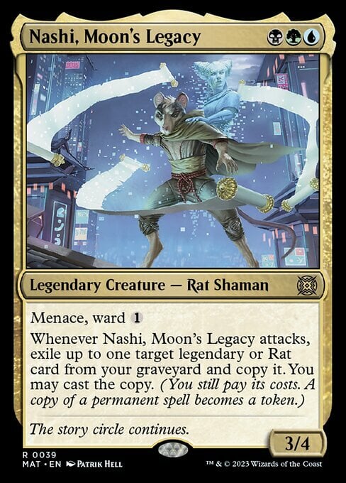 Nashi, Moon's Legacy Frente
