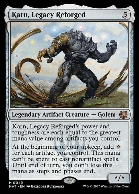 Karn, Legacy Reforged Card Front