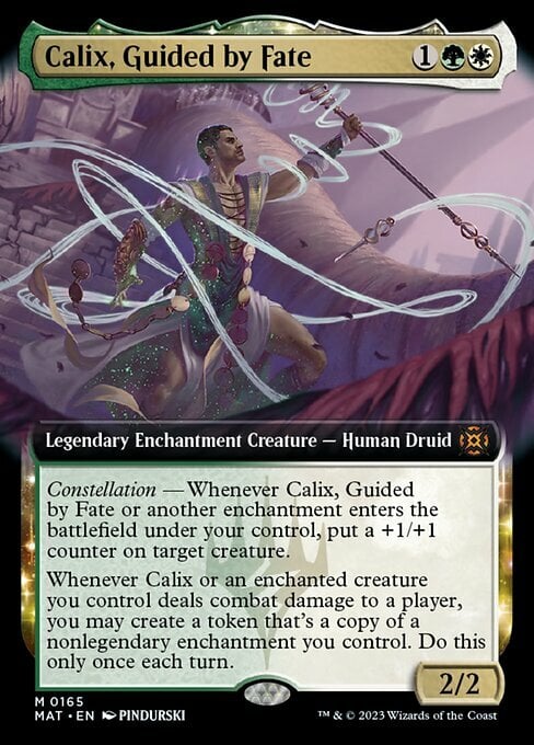Calix, Guided by Fate Card Front