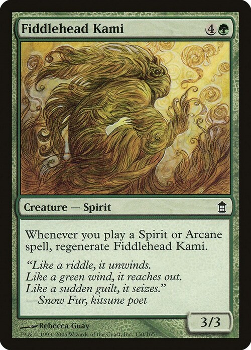 Fiddlehead Kami Card Front