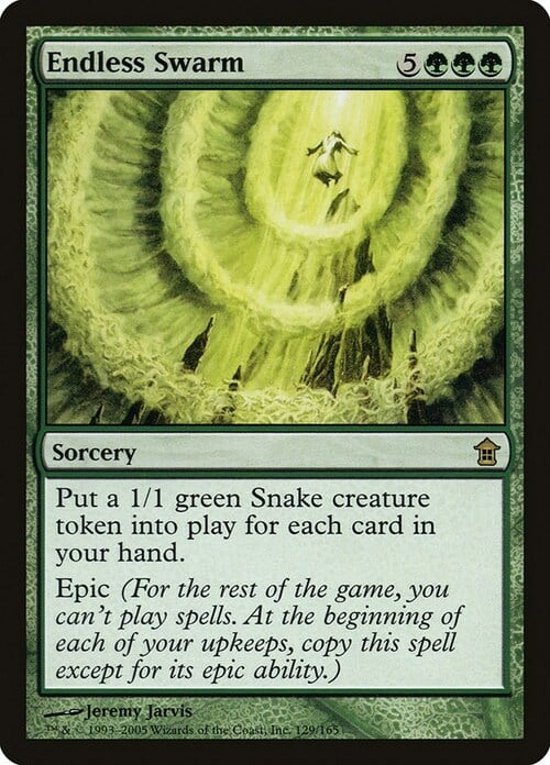 Endless Swarm Card Front