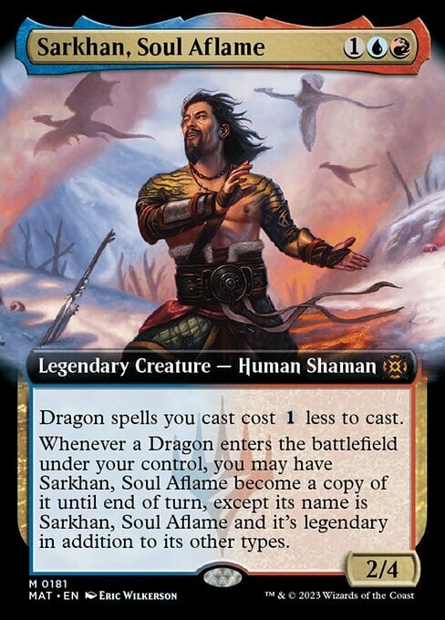 Sarkhan, Soul Aflame Card Front