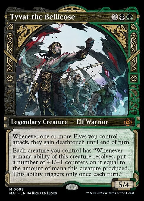 Tyvar the Bellicose Card Front