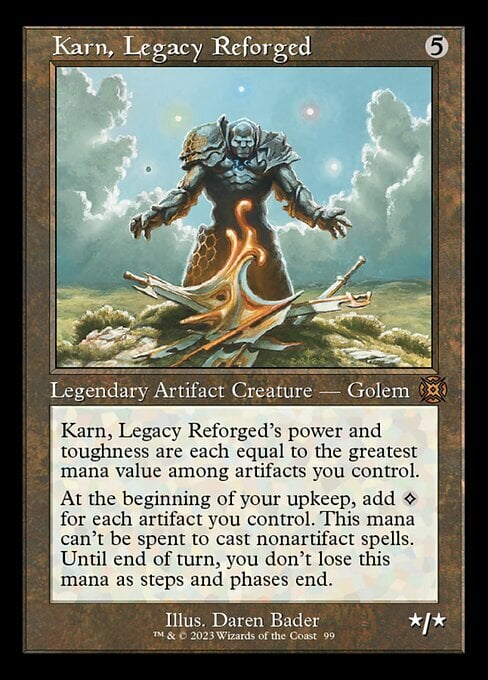 Karn, Legacy Reforged Card Front