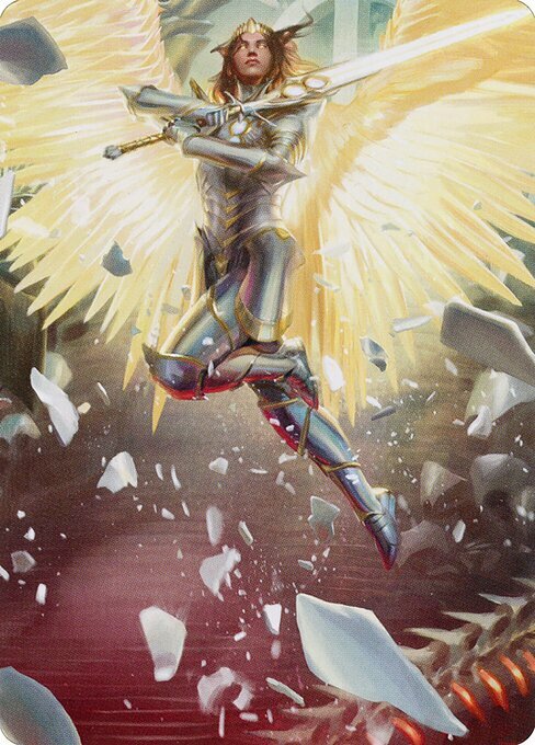 Art Series: Archangel Elspeth Card Front