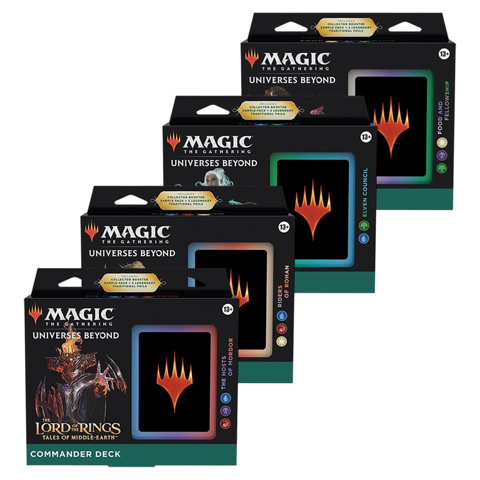 Commander: The Lord of the Rings: Tales of Middle-earth Deck Set