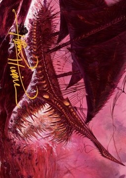 Art Series: Marauding Dreadship Card Front