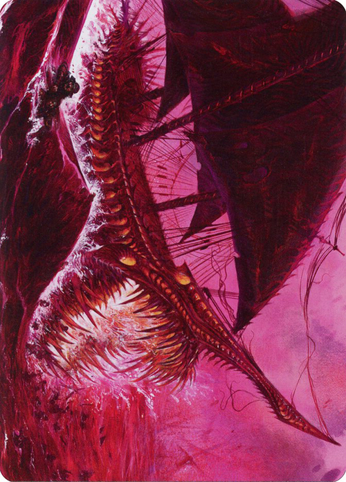 Art Series: Marauding Dreadship Card Front