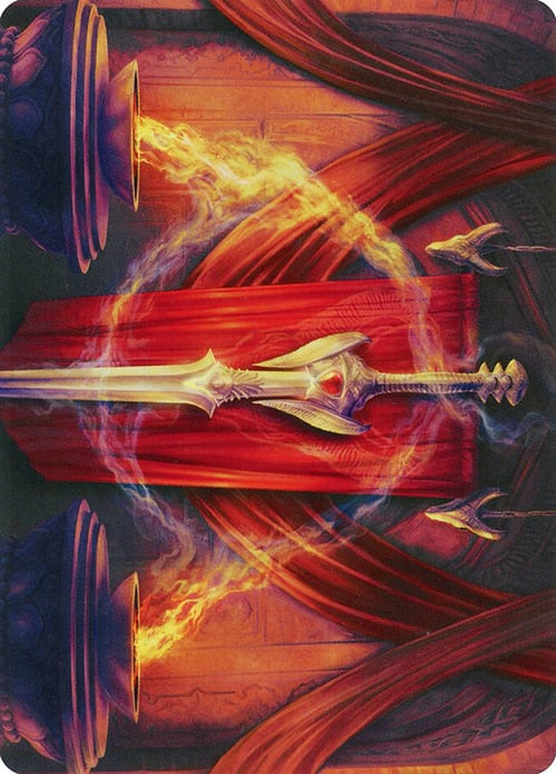 Art Series: Ramosian Greatsword Card Front