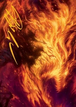 Art Series: Stoke the Flames Card Front