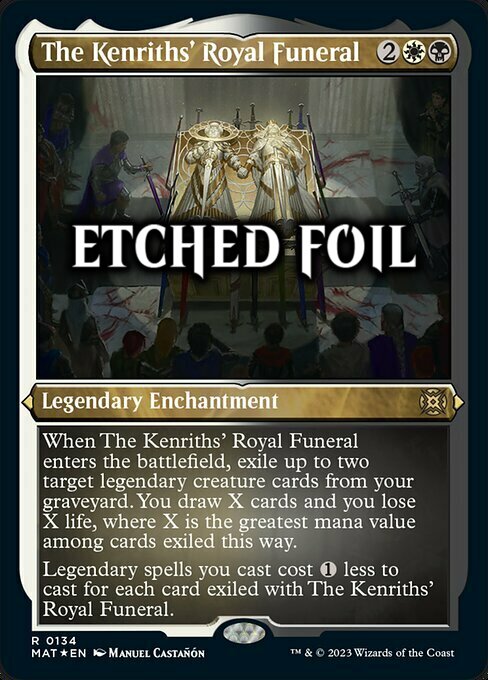 The Kenriths' Royal Funeral Card Front